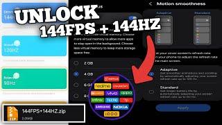 144FPS + 144Hz Refresh Rate All Devices - Max FPS & Fix Lag - No Root 100% Working 