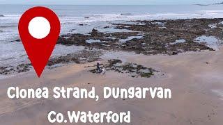 Drone flight over Clonea Strand, Dungarvan | DJI Mini 4 Pro | Moving to Ireland