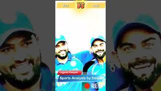 Virat Kohli vs Rohit Sharma in T20s  #cricket #shorts