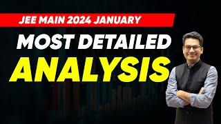 JEE Main 2024 January Detailed Analysis | Chapterwise Analysis | Must Watch | Anup Sir | MathonGo