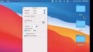How to change the folder icon size on macOS Big Sur