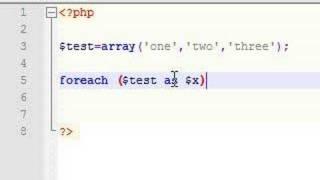 PHP Tutorial - 14 - Foreach Array Loops