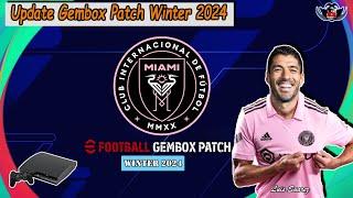 Update PES Gembox Patch Game Full Transfer Season Update Winter Transfer 2024 PS3