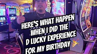 Here’s what happen on my birthday in Las Vegas with D Lucky #vegas #jackpots #casinos #dlucky