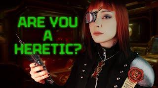 Interview with an Inquisitor ASMR // 40k, soft spoken, vocal fry, suspected heresy