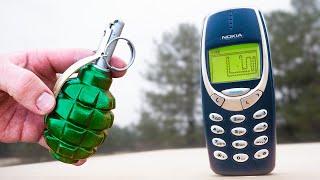 EXPERIMENT : Will The NOKIA 3310 Stand? NOKIA 3310 vs