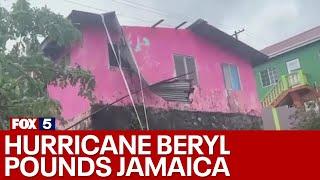 Hurricane Beryl pounds Jamaica