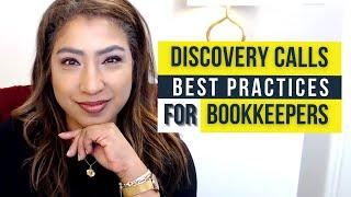 How To Run A Bookkeeping Discovery Call | Best Practices for bookkeepers to run a discovery call