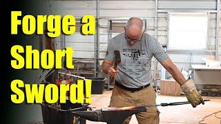 Forging A Wakizashi - Japanese Short Sword