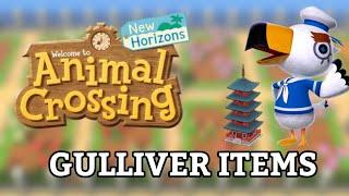 All Gulliver Items in Animal Crossing New Horizons