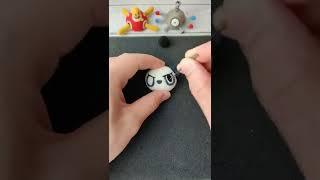 Pancham Pokemon Satisfying Wool Art.