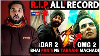 Gadar 2 VS OMG 2 - Day 2 Worldwide Final Box Office Collection | Gadar 2 Box Office Collection