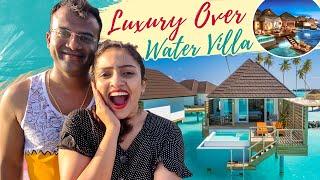 ಸಮುದ್ರದ ಮಧ್ಯದಲ್ಲಿ ನಮ್ಮ ಮನೆ  | Luxury Over Water Villa in Maldives | Room Tour | Kannada Vlogs