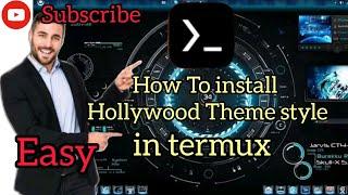 How to install #Hollywood Theme style in termux?