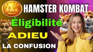 #Hamster Kombat : Tous les critères d'éligibilité désormais exposées