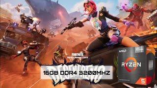 Fortnite Capítulo 5 - Temporada 3 - Ryzen 5 5600G & 16GB DDR4 3200Mhz