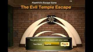 Flash512 The Evil Temple Escape Walkthrough