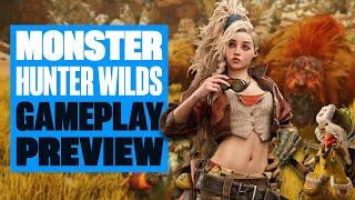 Monster Hunter Wilds Gameplay Preview - THE MOST BEGINNER-FRIENDLY MONSTER HUNTER YET!