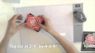 Rose Wonder Tutorial using Stampin Up.