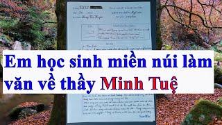 Thầy Minh Tuệ và cô Phương Hằng qua ngòi bút học sinh #296