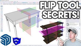 SketchUp MASTERS Know These Flip Tool Secrets (You Need These!)