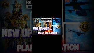 NEW UPDATE  PLANE ANIMATION  BGMI #SHORTS #BGMI #bgmishorts #pubgmobile #pubgupdate