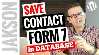 Save Contact Form 7 To Database - WordPress Tutorial 2017