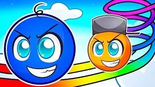 We're BALLS in Roblox COLOR RACE Elimination!