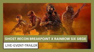 Ghost Recon Breakpoint X Rainbow Six Siege: Live-Event-Trailer | Ubisoft [DE]