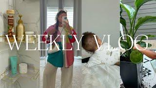 WEEKLY VLOG| hitting 500K subs! + sharing a testimony + Ezra’s crawling + home projects & more..