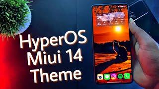 HyperOS + Miui 14 Theme For Any Xiaomi,Poco,Redmi Devices | #hyperos #miui14