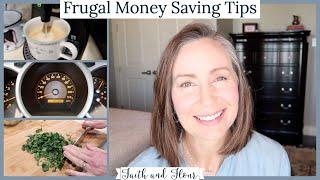 Frugal Money Saving Tips | Frugal Living | Debt Free Living