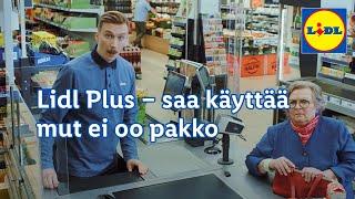 Lidl Plus on äppi. Saa käyttää mut ei oo pakko. | Lidl Suomi