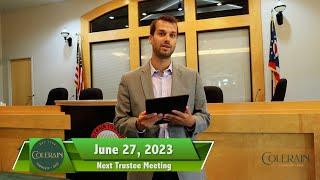 Colerain Township: What to Expect at the Trustee Meeting - June 27, 2023