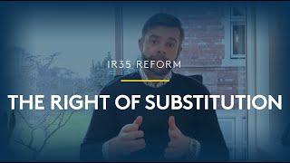 What Is The Right of Substitution? | IR35 | Off-Payroll | Qdos