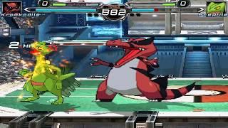 NICK54222 MUGEN: Krookodile VS Sceptile