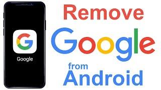 how to remove google account from android