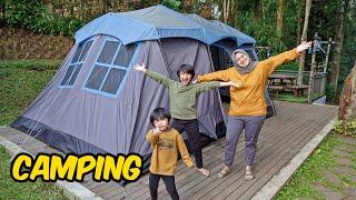 KELUARGA ZIYAN CAMPING DI HUTAN