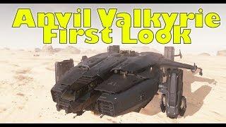 Star Citizen | Anvil Valkyrie First Look & Tour