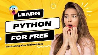 Complete Python course 2023 | By GWiz Academy | Certificate Included