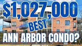 Ann Arbor's BEST Brand New Downtown Condo w/Stunning Views and Close to Everything You Want!