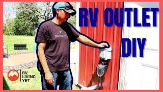 Install an RV Power Outlet / Install RV Outlet At Home / 30 or 50 Amp RV Outlet DIY  /   How To