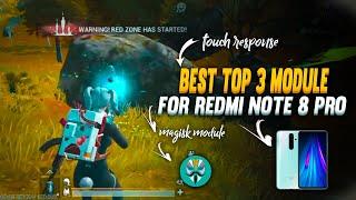 top best 3 module for redmi note 8 pro | best gaming Magisk module | no lag  iphone like performance