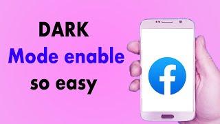 How to enable dark mode on Facebook 2022) @mrwip