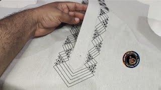 New Light Gray Colour Kurta Design for Mens ///2024///How to Make Gents Designer Kurta at Home