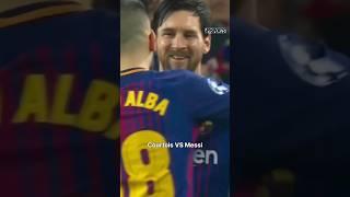 Courtois VS Best players | Respect Messi