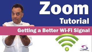 Getting a better WiFi Signal for Zoom