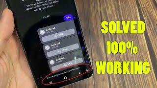 (SOLVED) This person is unavailable on messenger | this person is unavailable on messenger problem