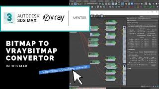 Bitmap to V-Ray Bitmap Converter | Convert 3ds Max Bitmap to Vray Bitmap + Enable Stochastic Tiling