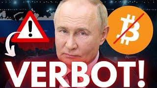 RUSSLAND VERBIETET BITCOIN MINING!!(SCHOCK)